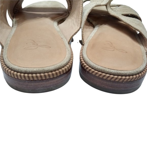 Joie Paetyn Suede Leather Slide Sandals Size 38.5 - Picture 9 of 11